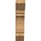 Ekena Millwork Olympic Slat Rough Sawn Bracket, Western Red Cedar, 6"W x 20"D x 28"H BKT06X20X28OLY06RWR - alternate 3